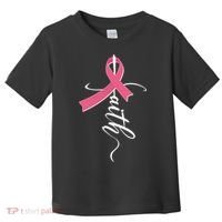 Faith Breast Cancer Awareness Ribbon Toddler T-Shirt thumb 0