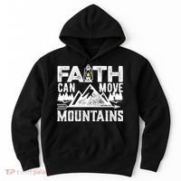 Faith Can Move Mountains - Matthew 17.20 Bible Verse Hoodie thumb 0