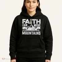 Faith Can Move Mountains - Matthew 17.20 Bible Verse Hoodie thumb 5