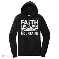 Faith Can Move Mountains - Matthew 17.20 Bible Verse Women's Hoodie thumb 0
