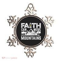 Faith Can Move Mountains - Matthew 17.20 Bible Verse Ornament thumb 0
