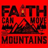 Faith Can Move Mountains - Matthew 17.20 Bible Verse Santa Hat thumb 1