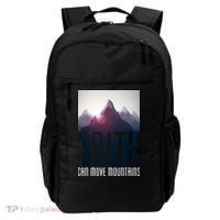 Faith Can Move Mountains Backpack thumb 0