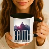 Faith Can Move Mountains Coffee Mug thumb 3