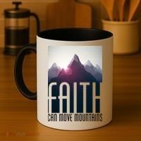 Faith Can Move Mountains Coffee Mug thumb 4