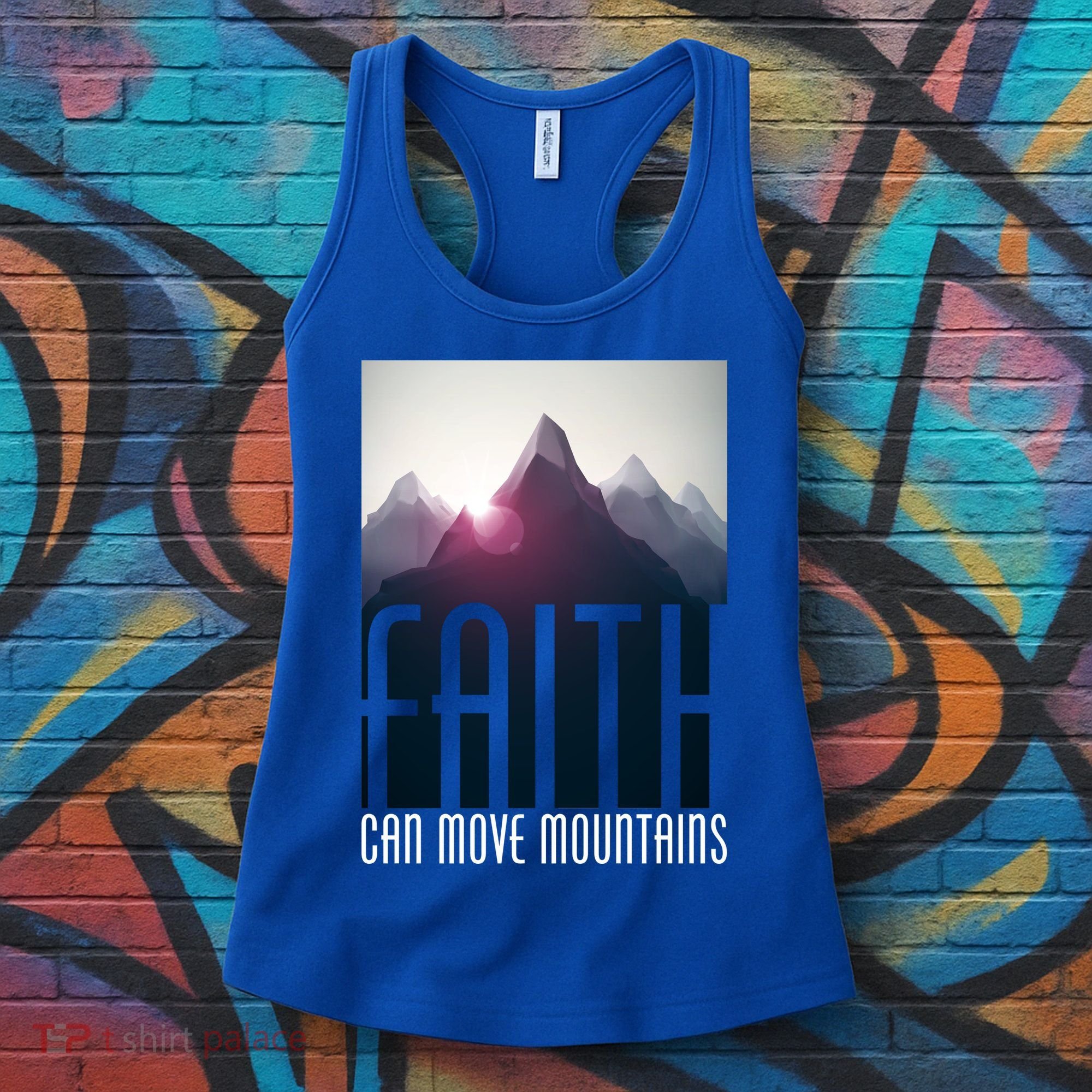 Faith Can Move Mountains Women's Tank Top
