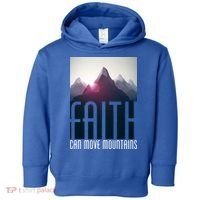 Faith Can Move Mountains Toddler Hoodie thumb 0