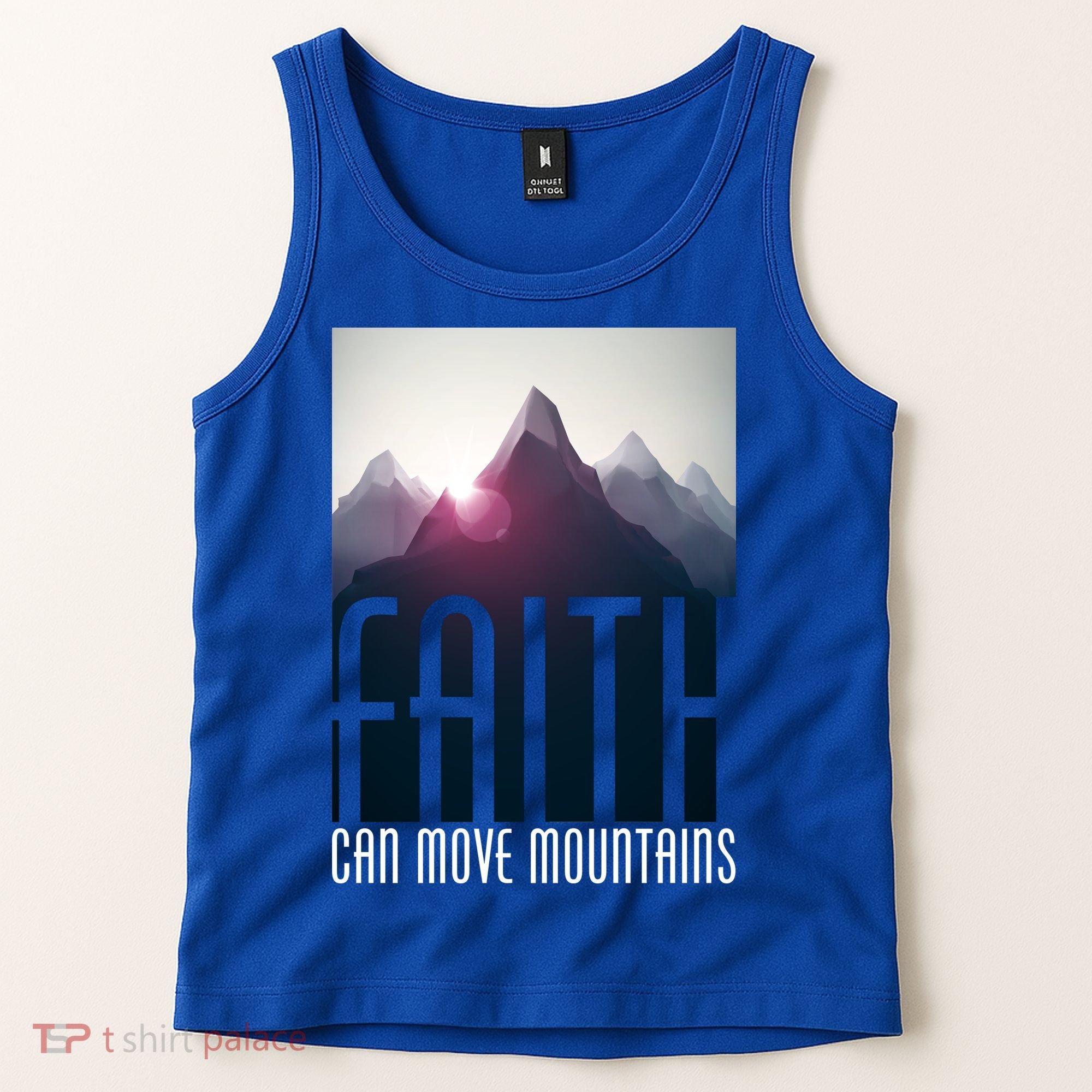 Faith Can Move Mountains Tank Top