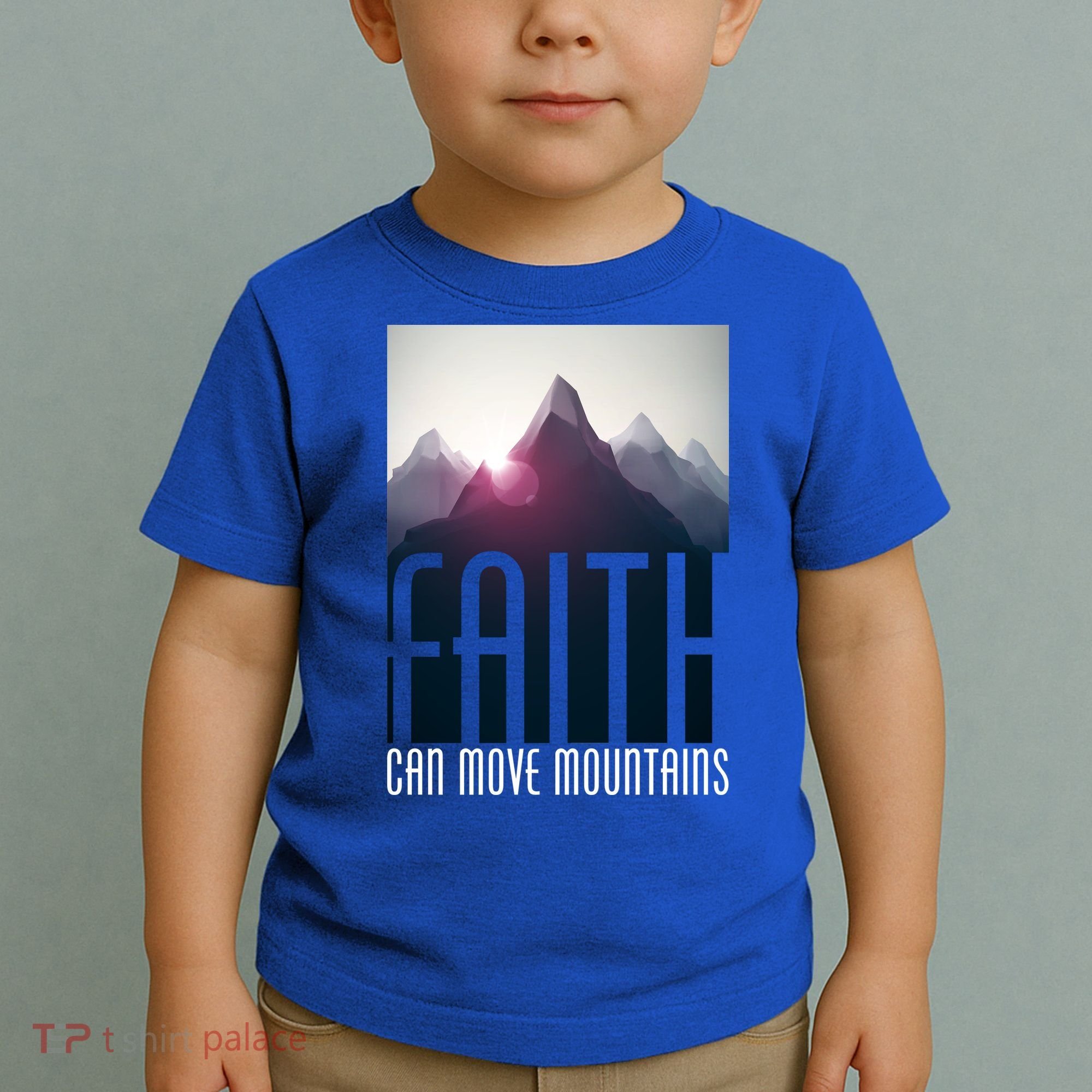 Faith Can Move Mountains Toddler T-Shirt