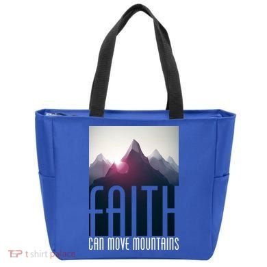 Faith Can Move Mountains Tote Bag