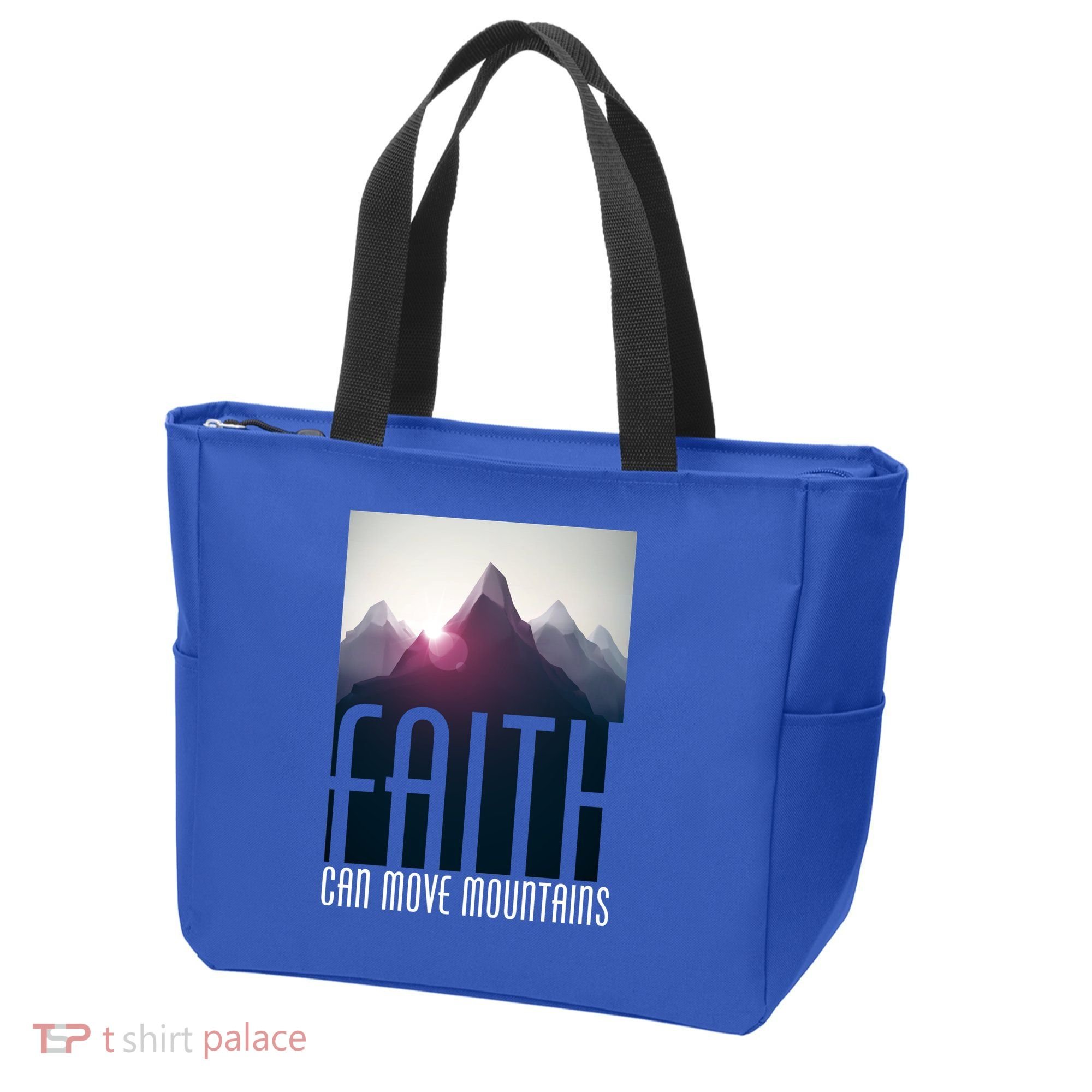 Faith Can Move Mountains Tote Bag