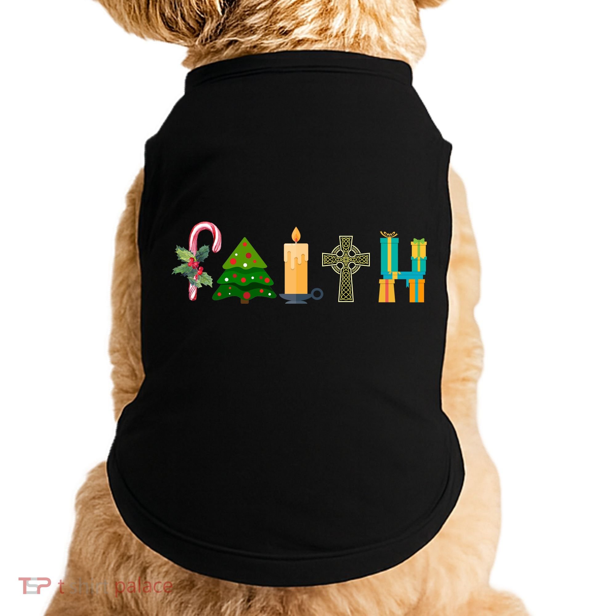 FAITH Christmas Spirit Doggie Tank