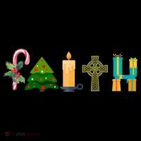 FAITH Christmas Spirit Coaster thumb 2