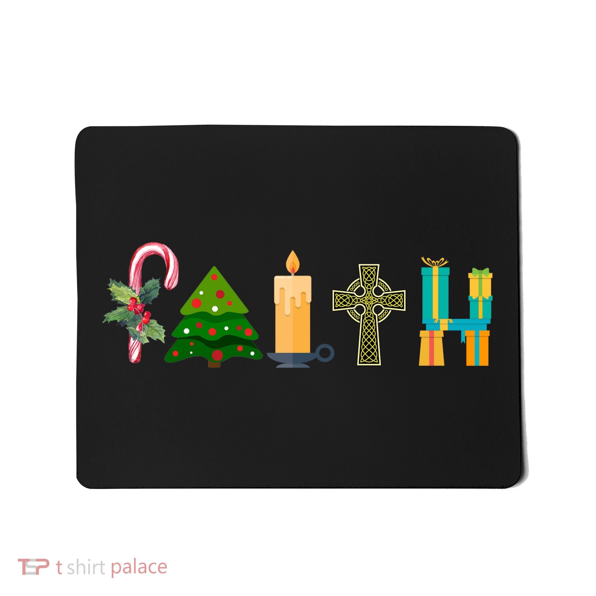 FAITH Christmas Spirit Mousepad