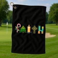 FAITH Christmas Spirit Golf Towel thumb 1