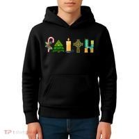 FAITH Christmas Spirit Kids Hoodie thumb 4