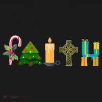 FAITH Christmas Spirit Tote Bag thumb 4