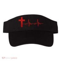 Faith Cross Heartbeat Pulse Visor thumb 0