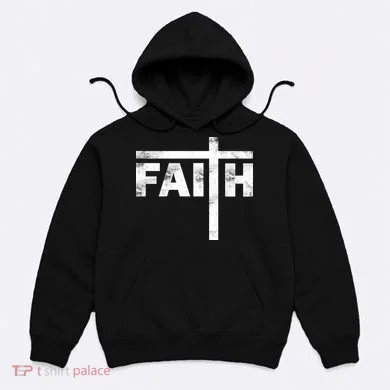Faith Cross Logo Hoodie