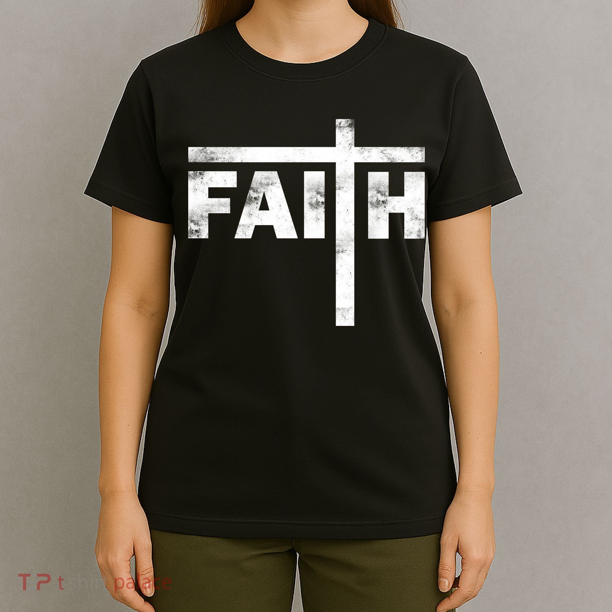 Faith Cross Logo T-Shirt