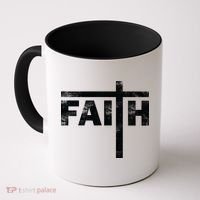 Faith Cross Logo Coffee Mug thumb 0
