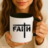 Faith Cross Logo Coffee Mug thumb 3