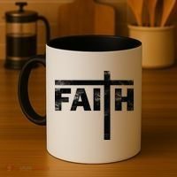 Faith Cross Logo Coffee Mug thumb 4