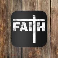 Faith Cross Logo Coaster thumb 0