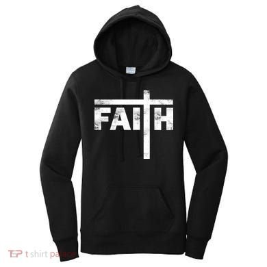 Faith Cross Logo Women's Hoodie