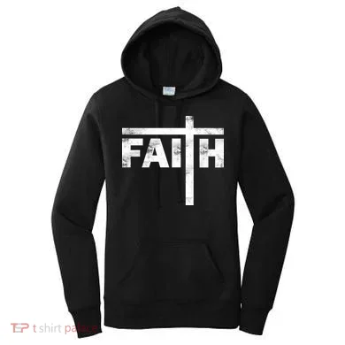 Faith Cross Logo Women's Hoodie