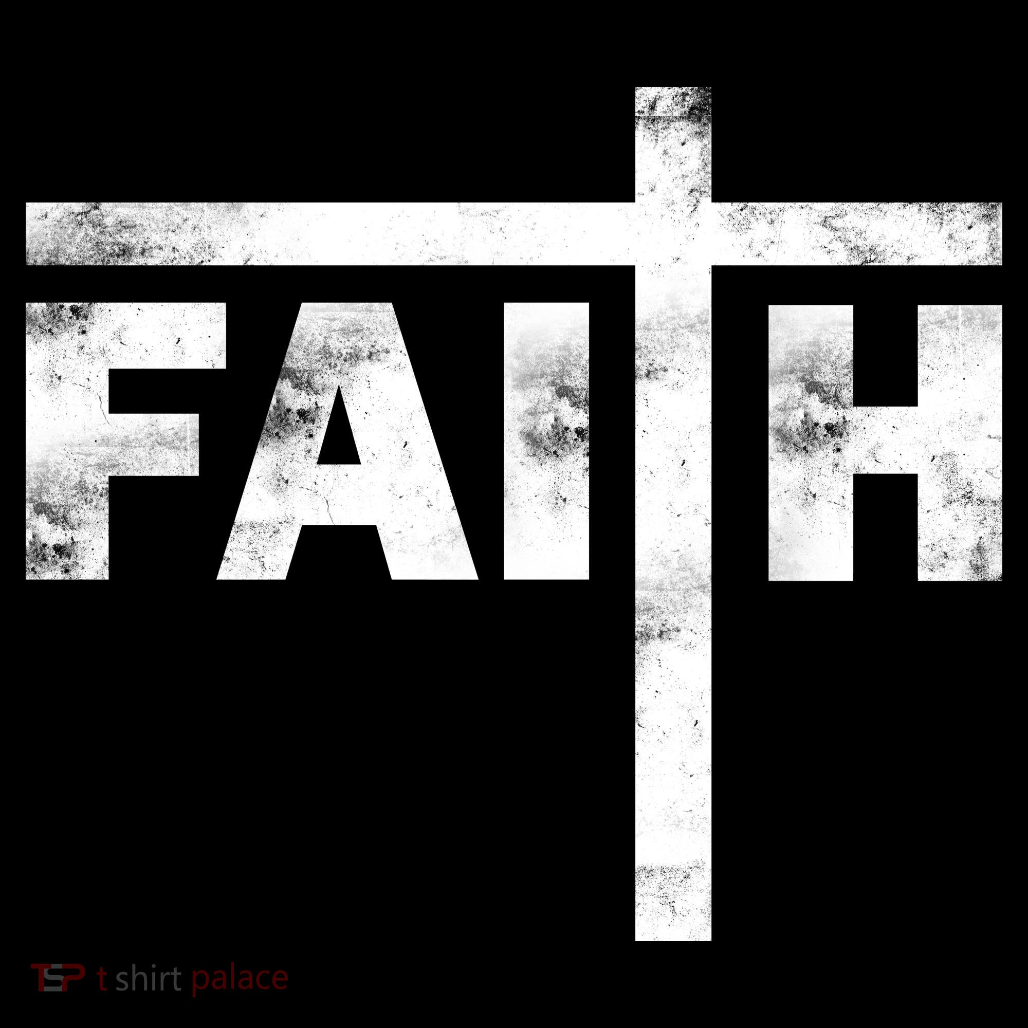 Faith Cross Logo Mousepad
