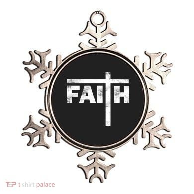 Faith Cross Logo Ornament