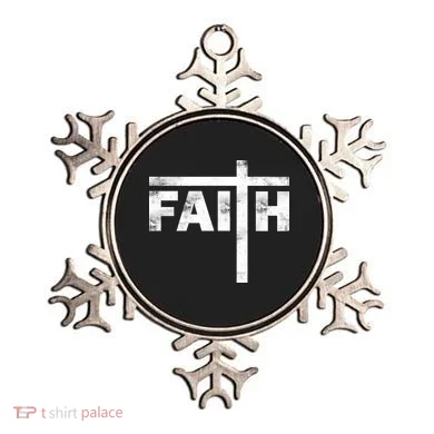 Faith Cross Logo Ornament