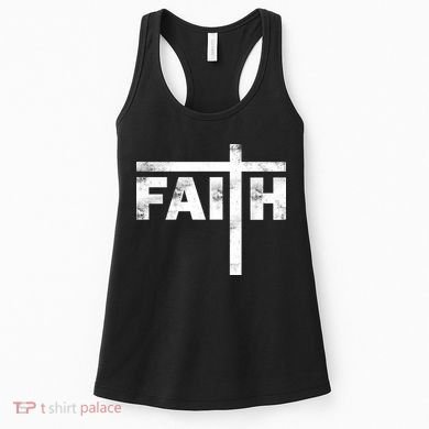 Faith Cross Logo Women's Tank Top