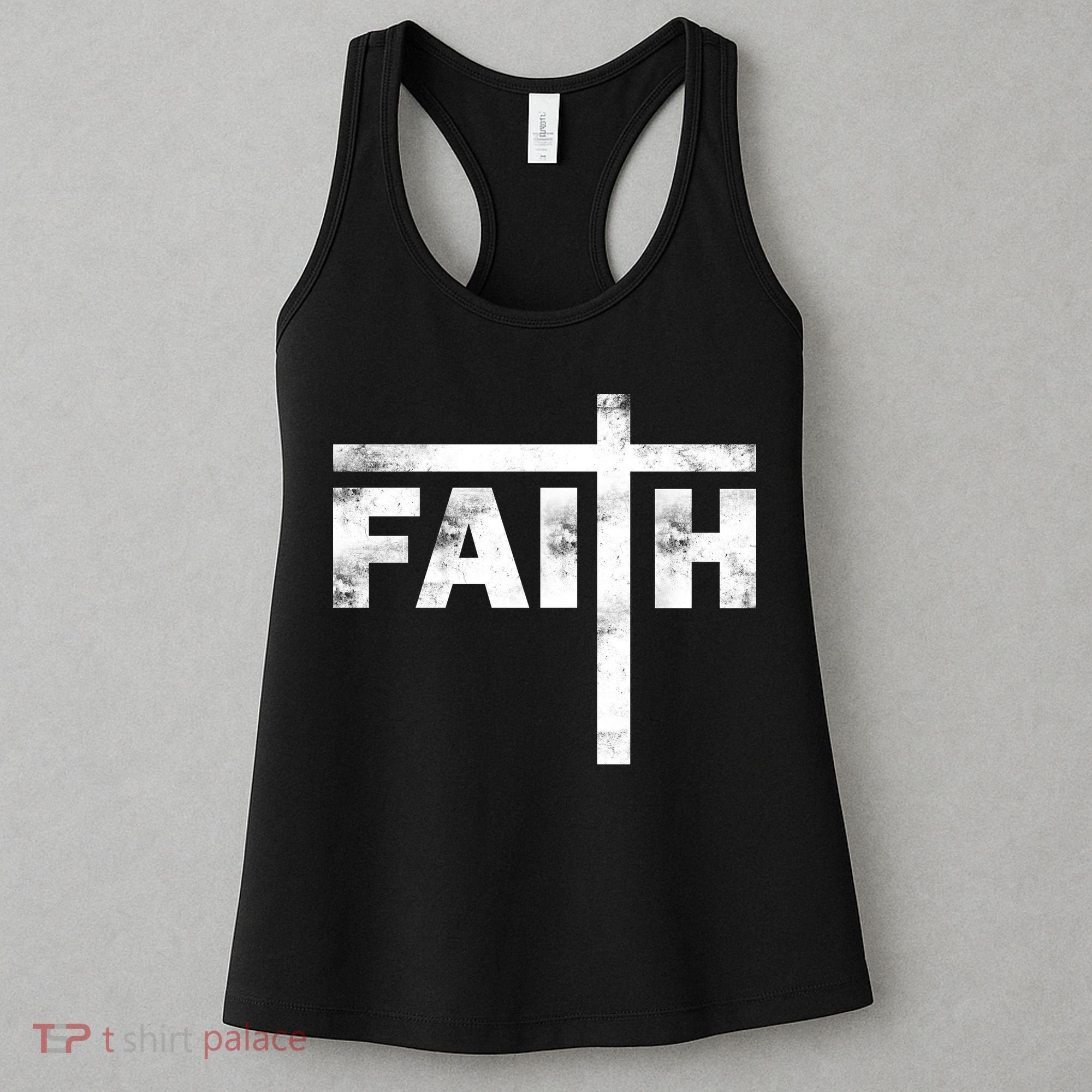 Faith Cross Logo Women's Tank Top