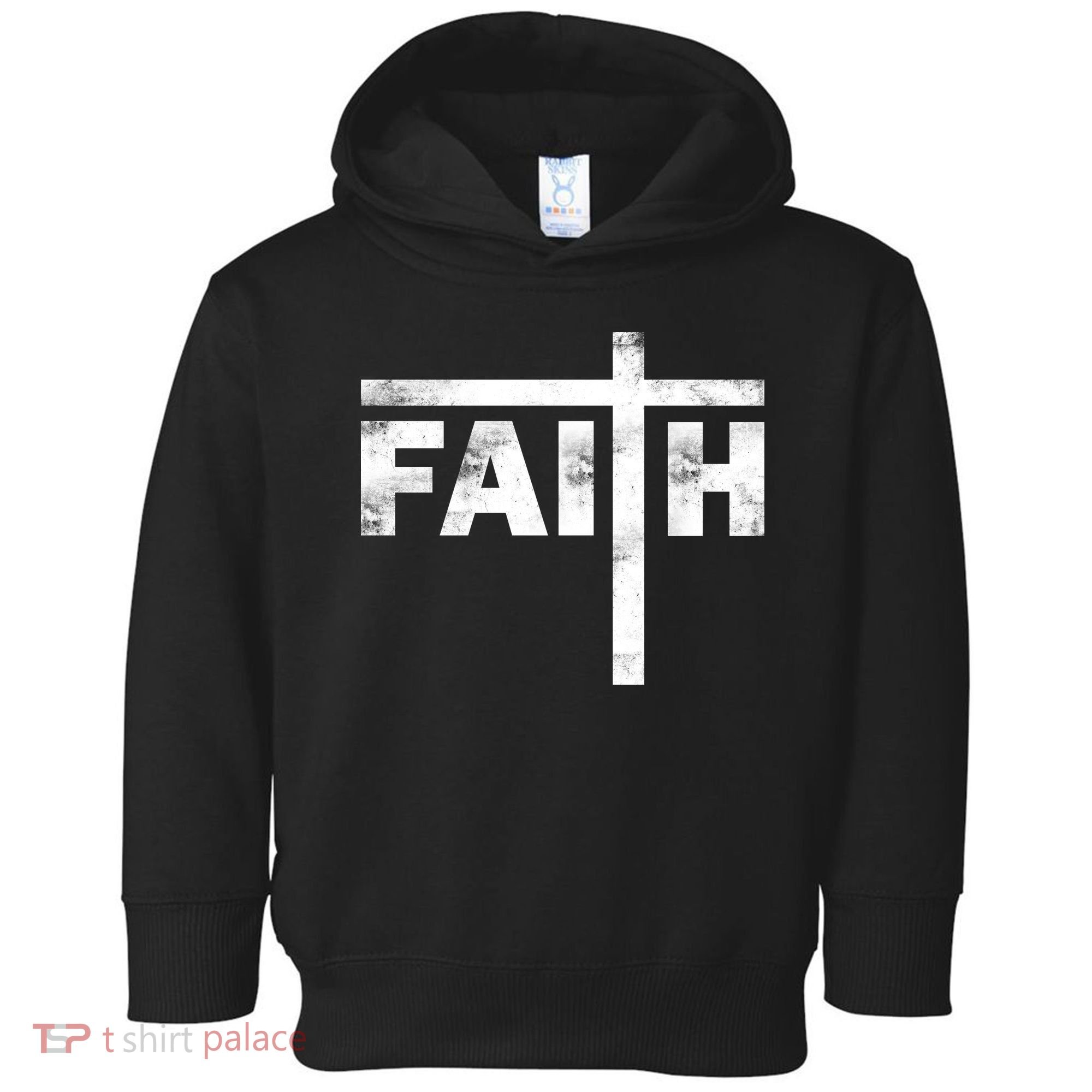 Faith Cross Logo Toddler Hoodie