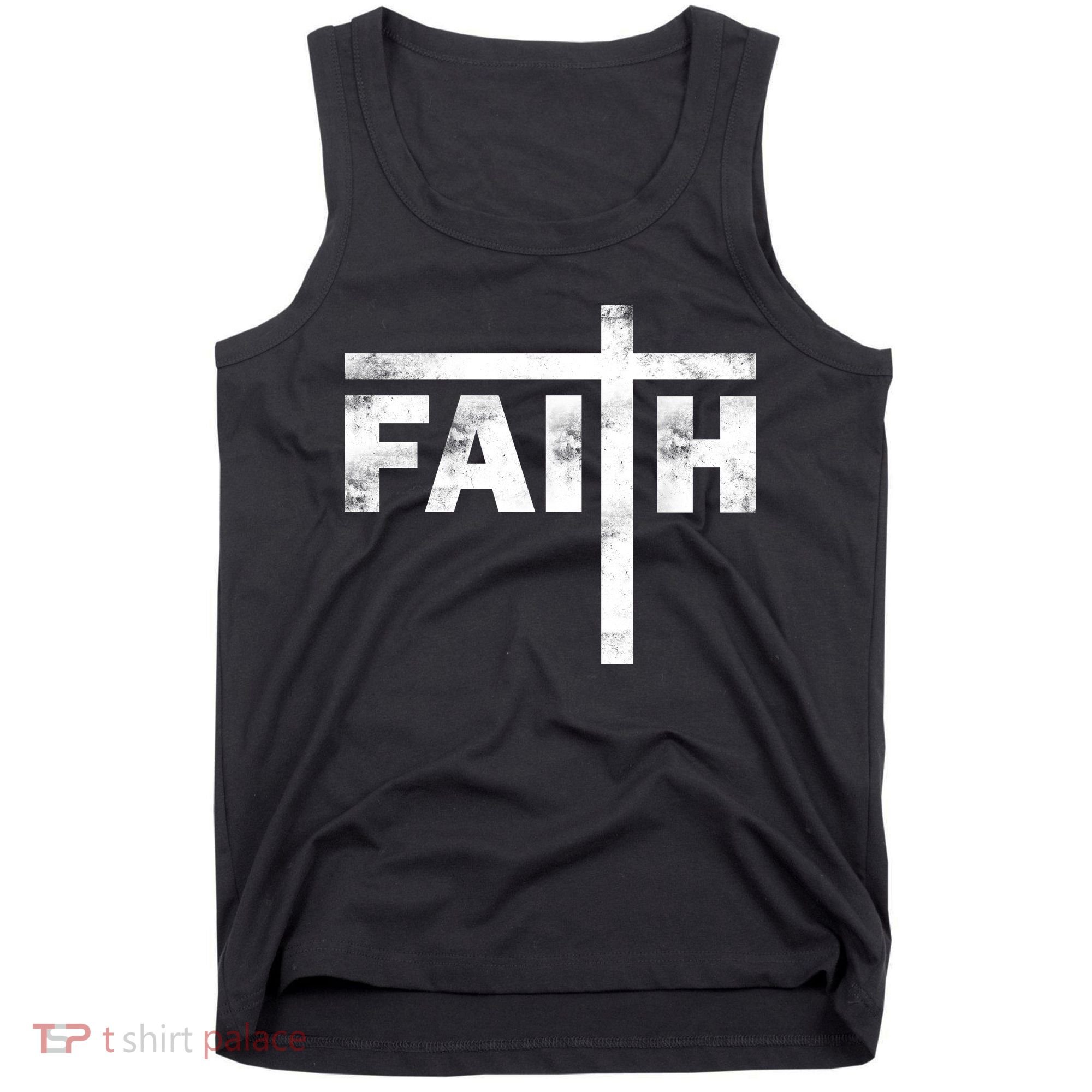 Faith Cross Logo Tank Top