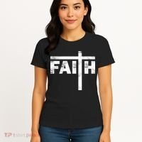Faith Cross Logo Women's T-Shirt thumb 4