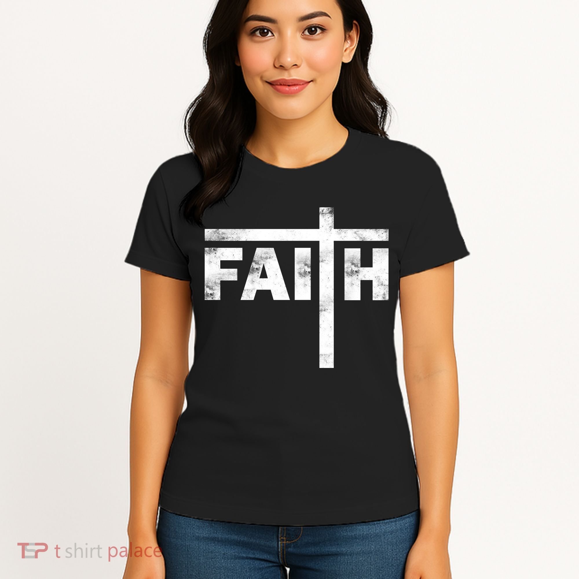 Faith Cross Logo Women's T-Shirt