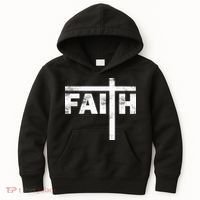 Faith Cross Logo Kids Hoodie thumb 0