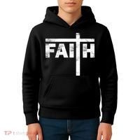 Faith Cross Logo Kids Hoodie thumb 4