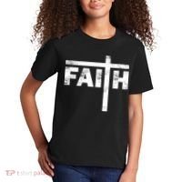 Faith Cross Logo Kids T-Shirt thumb 2