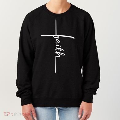 Faith Cross Symbol Women's Sweatshirt