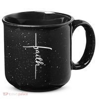 Faith Cross Symbol 15oz Campfire Ceramic Mug thumb 0