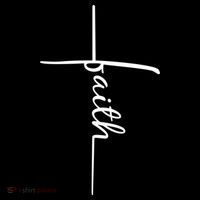 Faith Cross Symbol Ladies PosiCharge Competitor Racerback Tank thumb 2