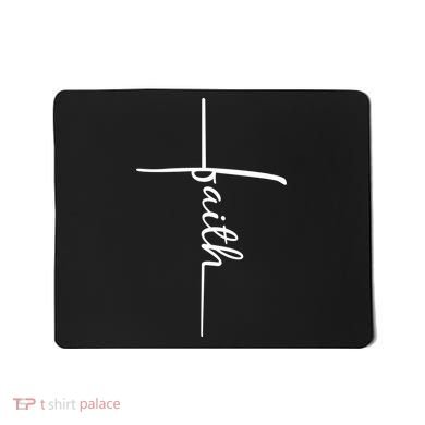 Faith Cross Symbol Mousepad