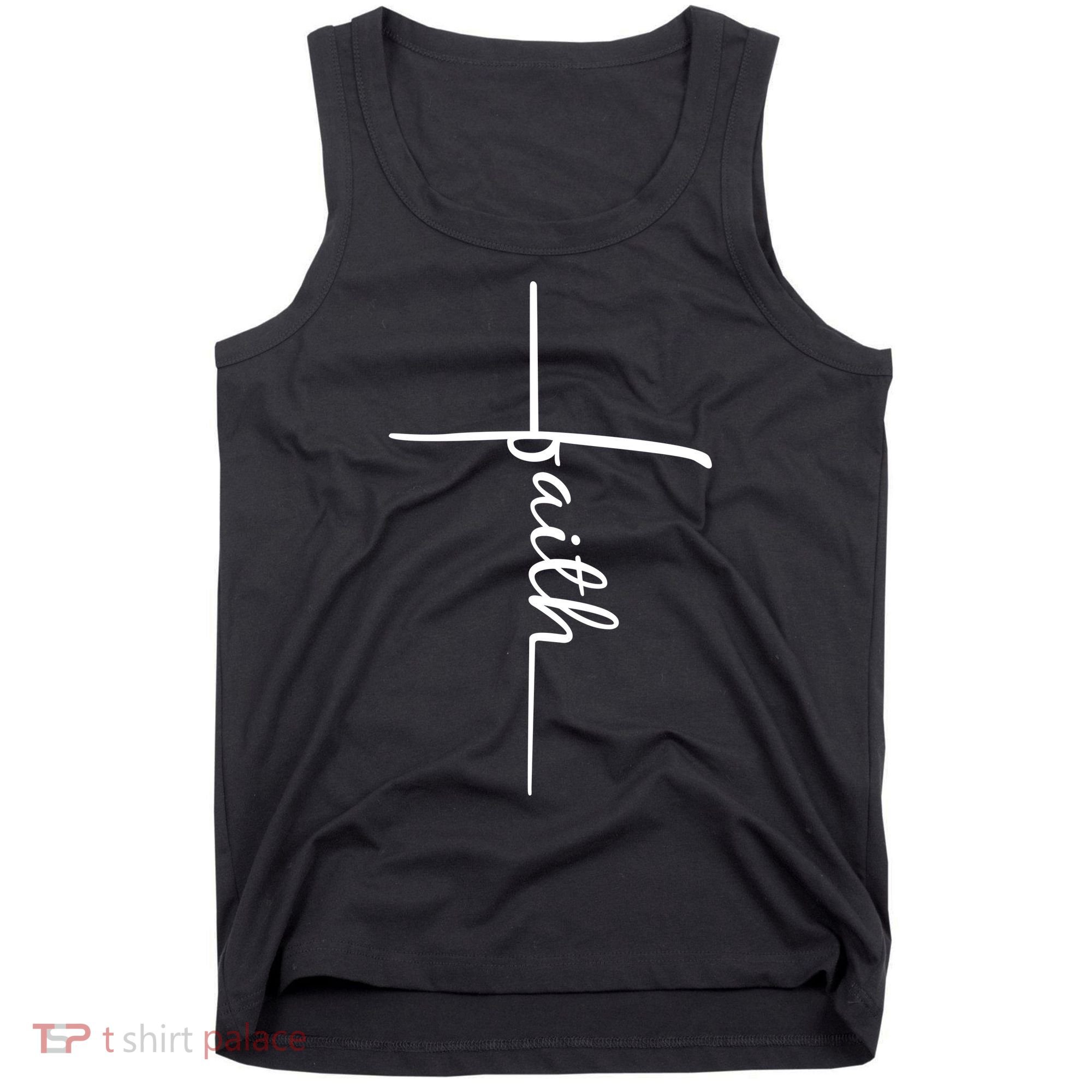 Faith Cross Symbol Tank Top
