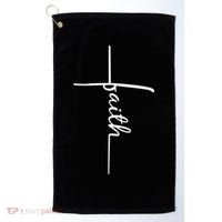 Faith Cross Symbol Golf Towel thumb 0