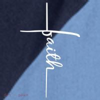 Faith Cross Symbol Raglan Baseball Sleeve Shirt thumb 2
