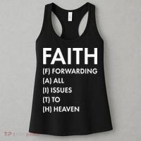 Faith Forwarding All Issues To Heaven Women's Tank Top thumb 3